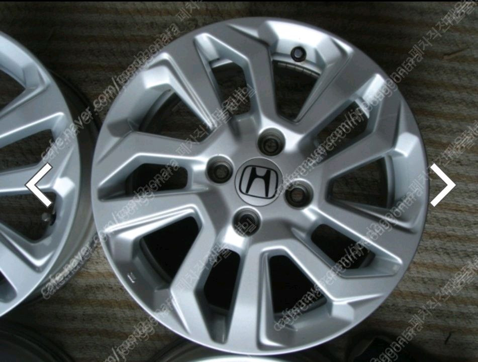 혼다 휠 16J/OFFSET+50/PCD 100 미니 휠 15인치 이미지