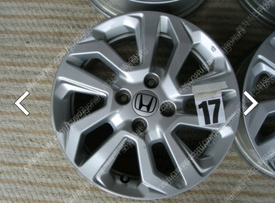 혼다 휠 16J/OFFSET+50/PCD 100 미니 휠 15인치 이미지