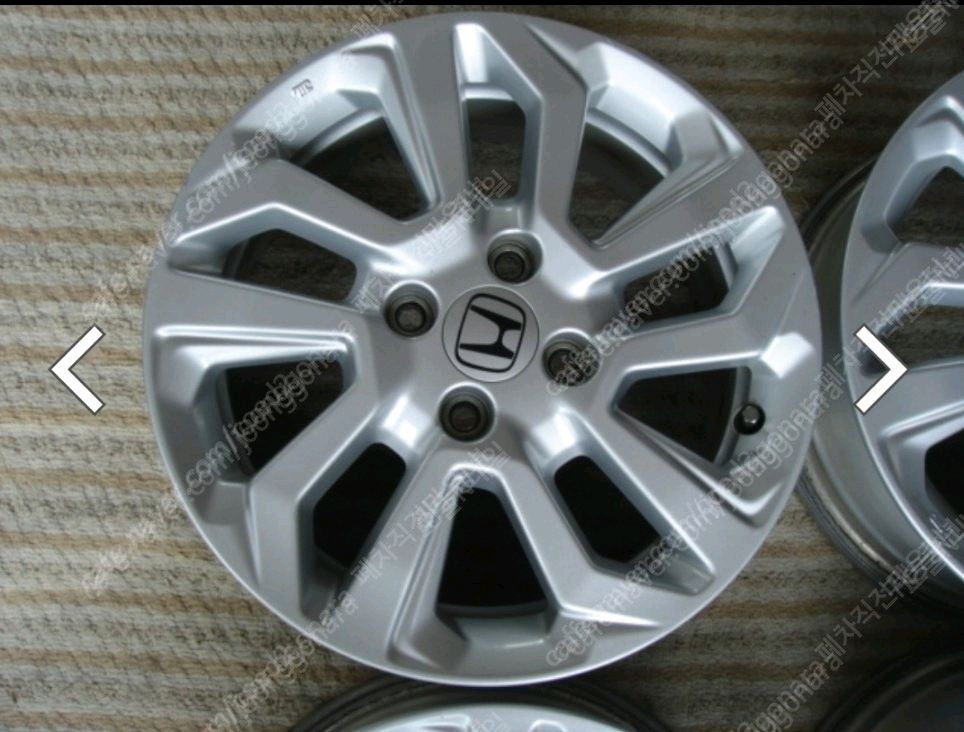 혼다 휠 16J/OFFSET+50/PCD 100 미니 휠 15인치 이미지