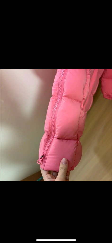 뉴발란스 20년 키즈 여아 핑크 롱패딩 제로경량 구스다운점퍼 150 이미지