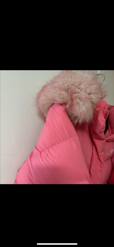 뉴발란스 20년 키즈 여아 핑크 롱패딩 제로경량 구스다운점퍼 150 이미지