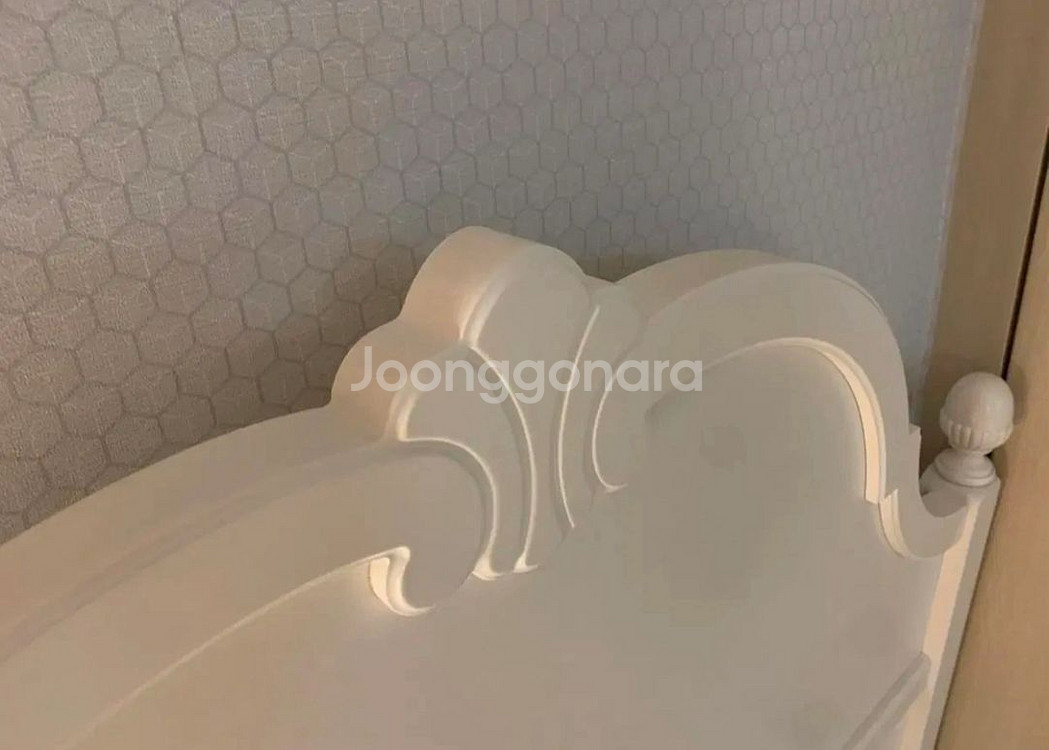 에이스침대 BMA 1034-E 화이트 프로방스 엔틱 공주침대 슈퍼싱글 프레임(매트리스X)--7