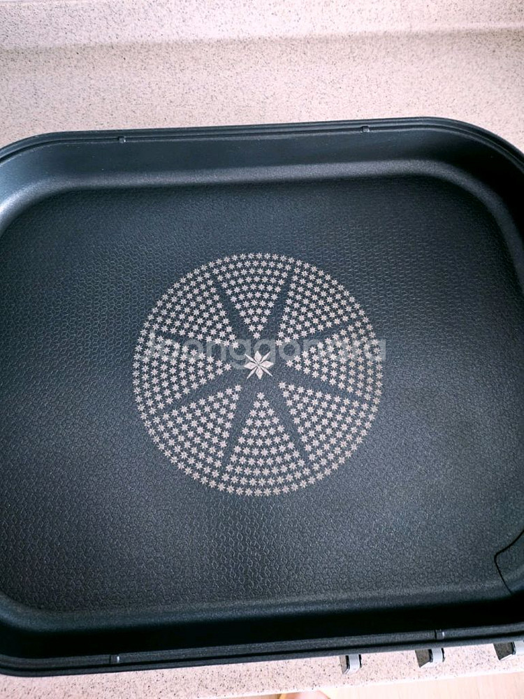 전기그릴 신일 그릴팬 사각 잔치팬 SPP-H61WS 특대형 그릴--6