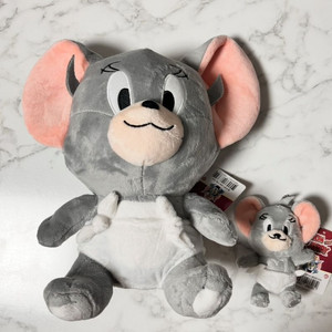 톰과제리 제리 아기사촌동생 터피 중형 인형& 터피 키링