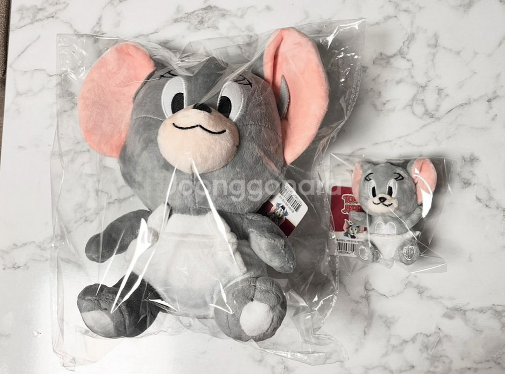 톰과제리 제리 아기사촌동생 터피 중형 인형& 터피 키링--1