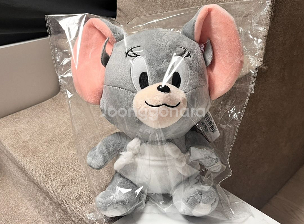 톰과제리 제리 아기사촌동생 터피 중형 인형& 터피 키링--2