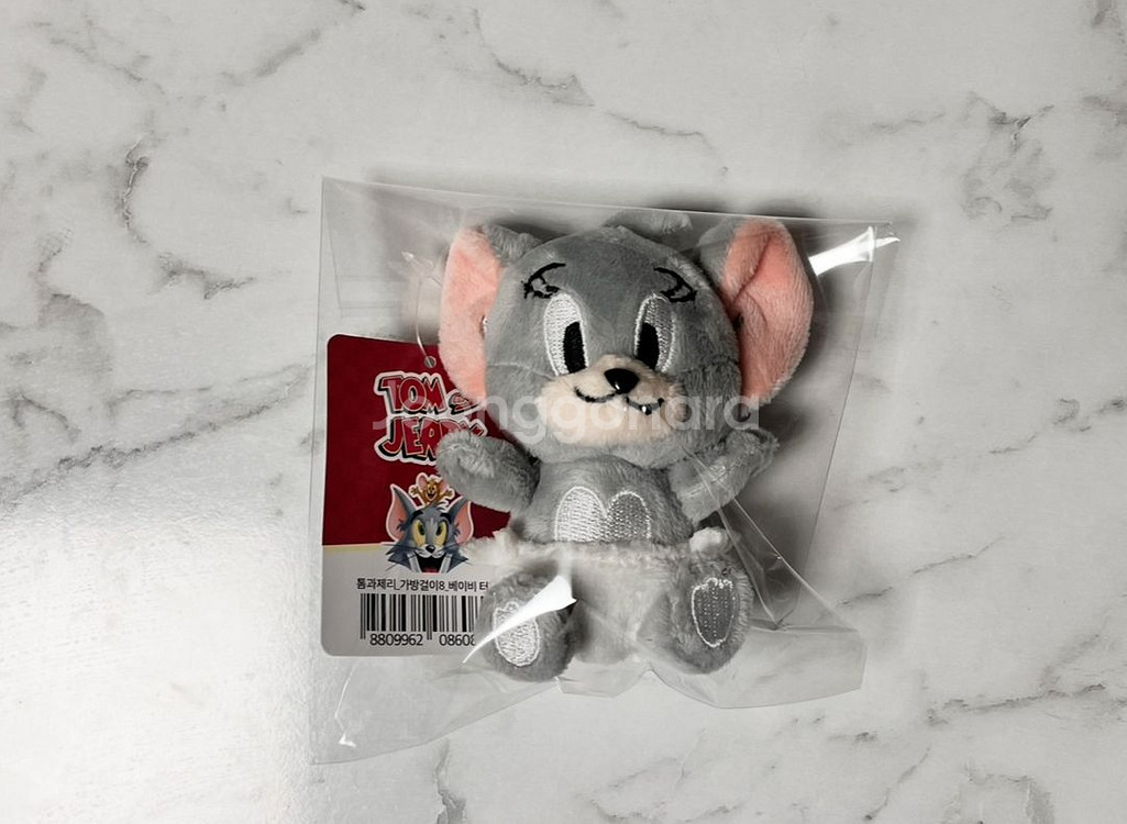 톰과제리 제리 아기사촌동생 터피 중형 인형& 터피 키링--4