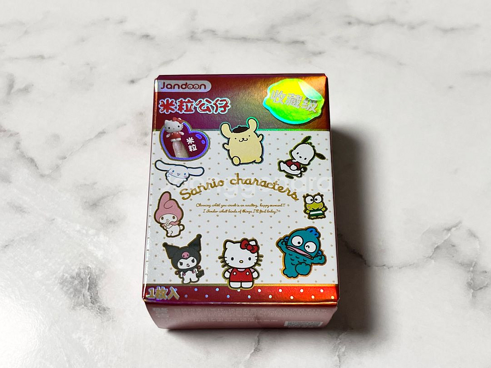 산리오 미니 쌀알 랜덤 미니어처 피규어--0