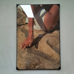 샤넬 해변여인 감성 선물 대형 그림액자 그림 액자 팝아트 인테리어소품 명품그림 명품액자 꽃 곰인형 콜라보 인테리어