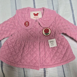 베베드피노 튤립 베이비 퀼팅 자켓 100