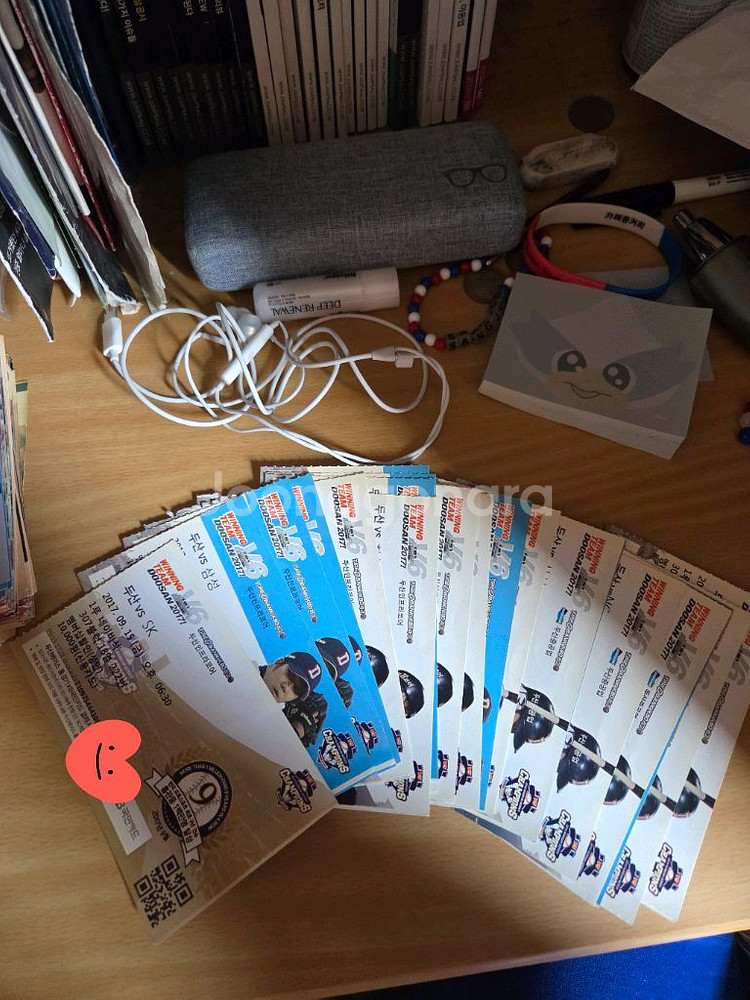 두산베어스 2017년 지류티켓 판매(니퍼트 양의지등)--4