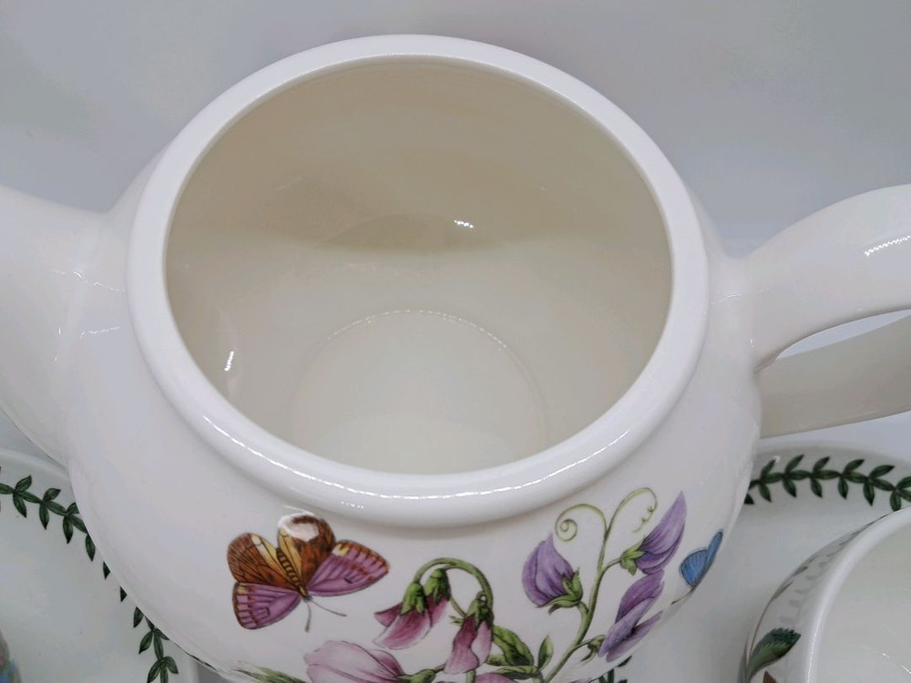 영국정품 포트메리온 Britain 티폿1.1L 찻잔2조(미사용--3