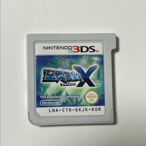 닌텐도 3DS 포켓몬스터 X 게임칩