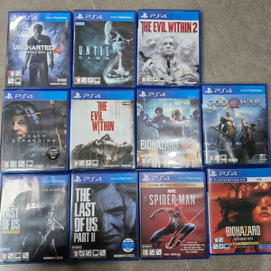 PS4 게임 타이틀 모음