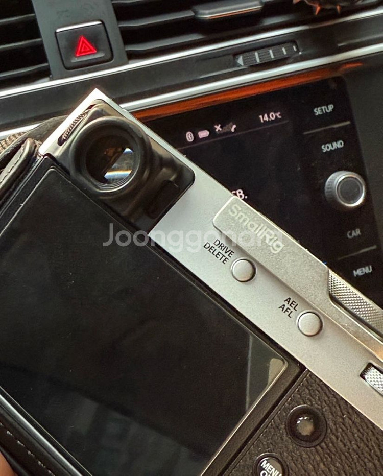 후지필름 X100vi 실버색상 + 가죽 케이스--2