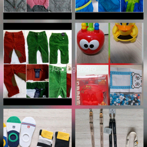 육아용품( 코뻥.유모차시트.베개.물병.슈트.카시트.에르고워머.아기옷.물온도계외)..일괄