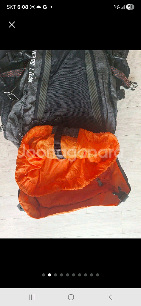 새상품급. 라푸마 등산.여행 배낭. 45L~55L+등산복자켓105--1