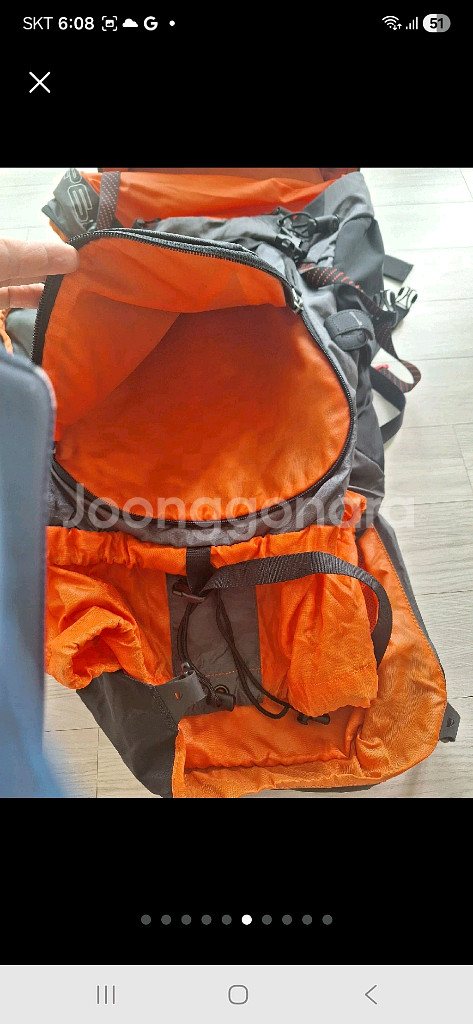 새상품급. 라푸마 등산.여행 배낭. 45L~55L+등산복자켓105--5