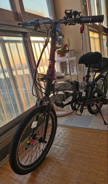 (준신품) 전기자전거 스카닉 scanic 몇번 안타고 실내보관--0