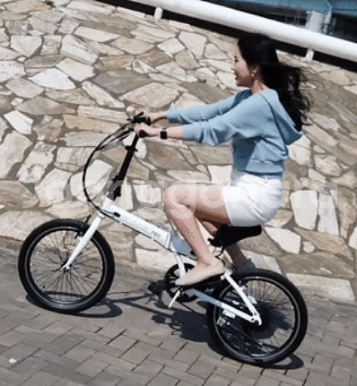 (준신품) 전기자전거 스카닉 scanic 몇번 안타고 실내보관--2