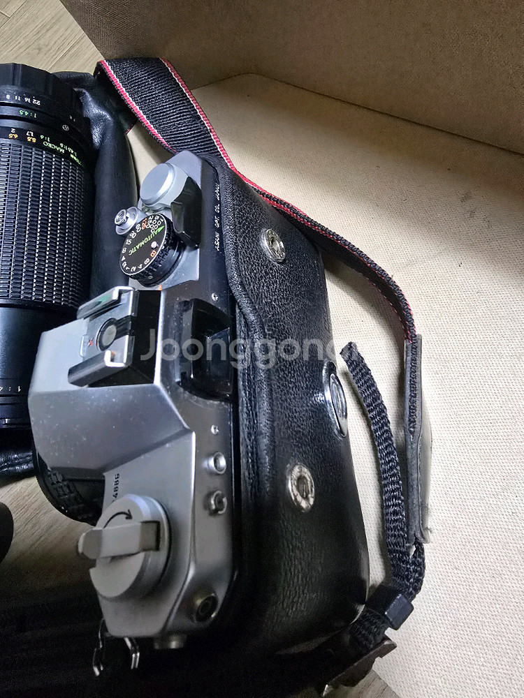 펜탁스 K2 필림카메라 + 렌즈 플래시 세트--5