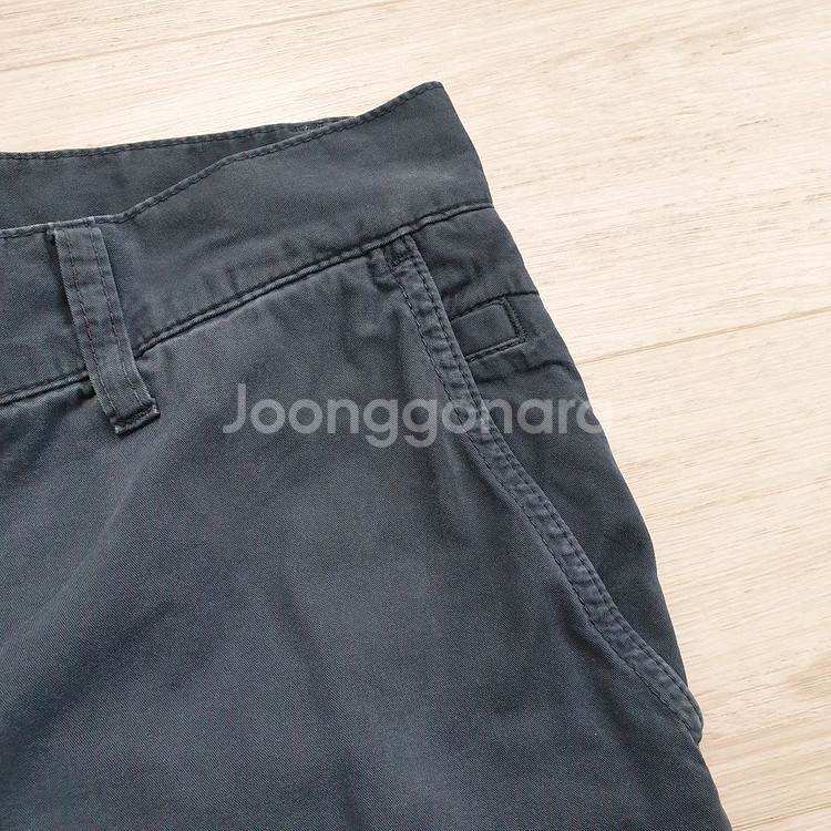 돌체앤가바나 네이비색 플레이트 치노팬츠 48사이즈 32 33--2