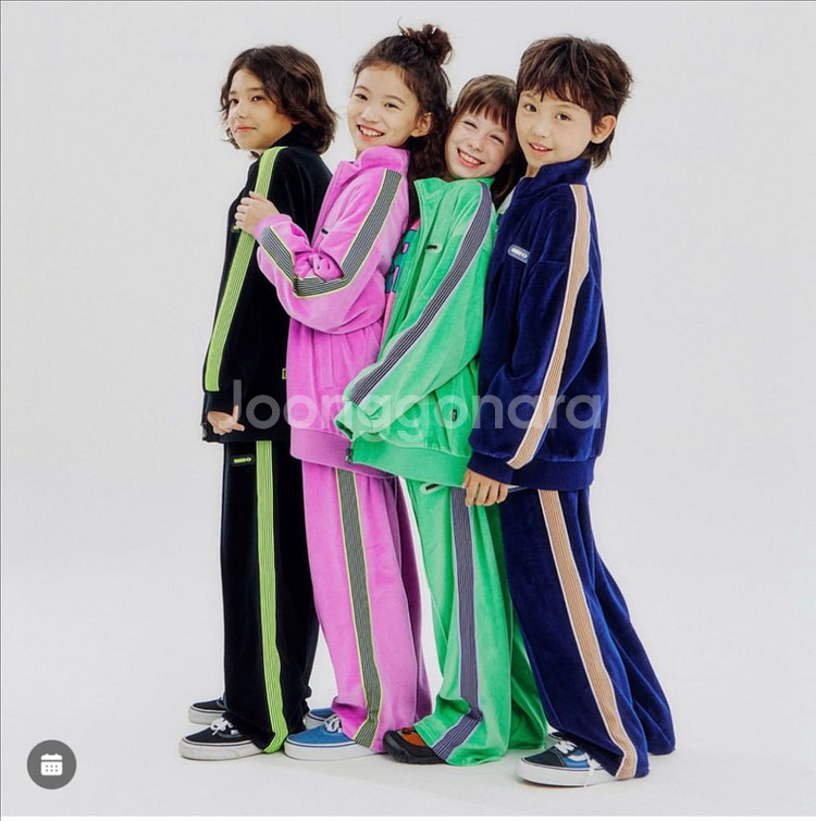 [새상품]히로 벨로아 테잎 트랙세트 멜론 160/150--0