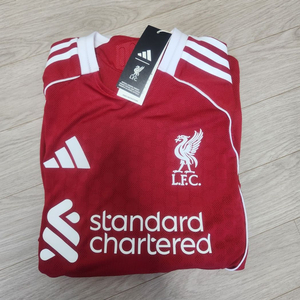 [새상품] 아디다스 25-26 리버풀 홈 긴팔 어센틱 유니폼 티셔츠 상의 JV6445, S(KR), M(JP)