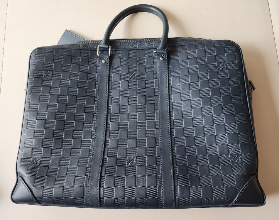 루이비통 다미에 그라파이트 서류가방--6