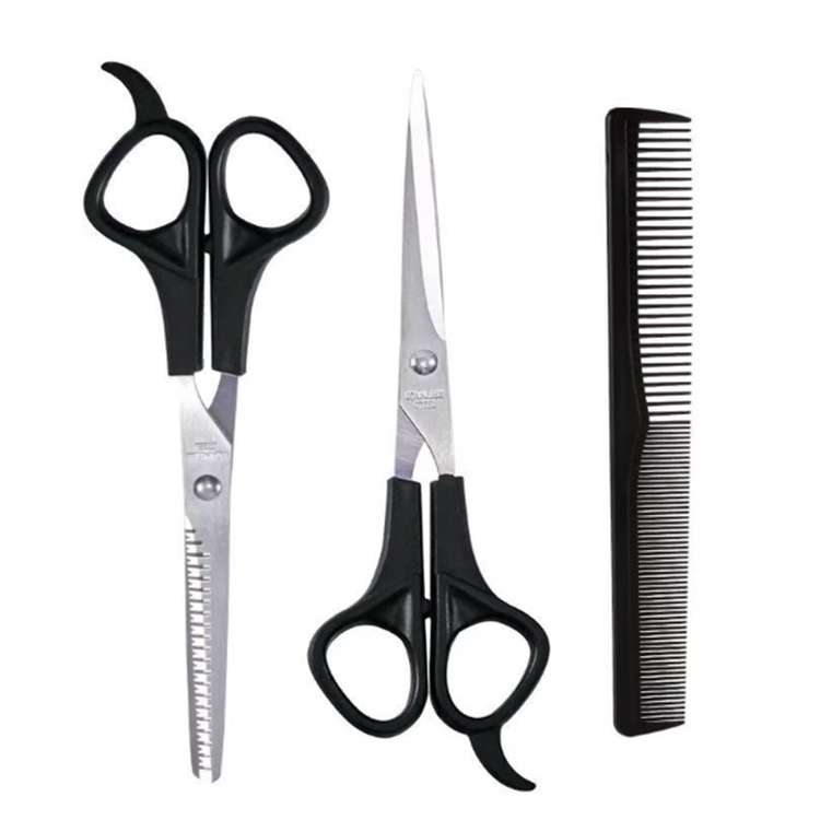 새 초보자용 미용 가위 세트 1번 헤어 틴닝 선물--0