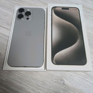 애플케어플러스)아이폰15 프로맥스 1테라 네츄럴 자급제.