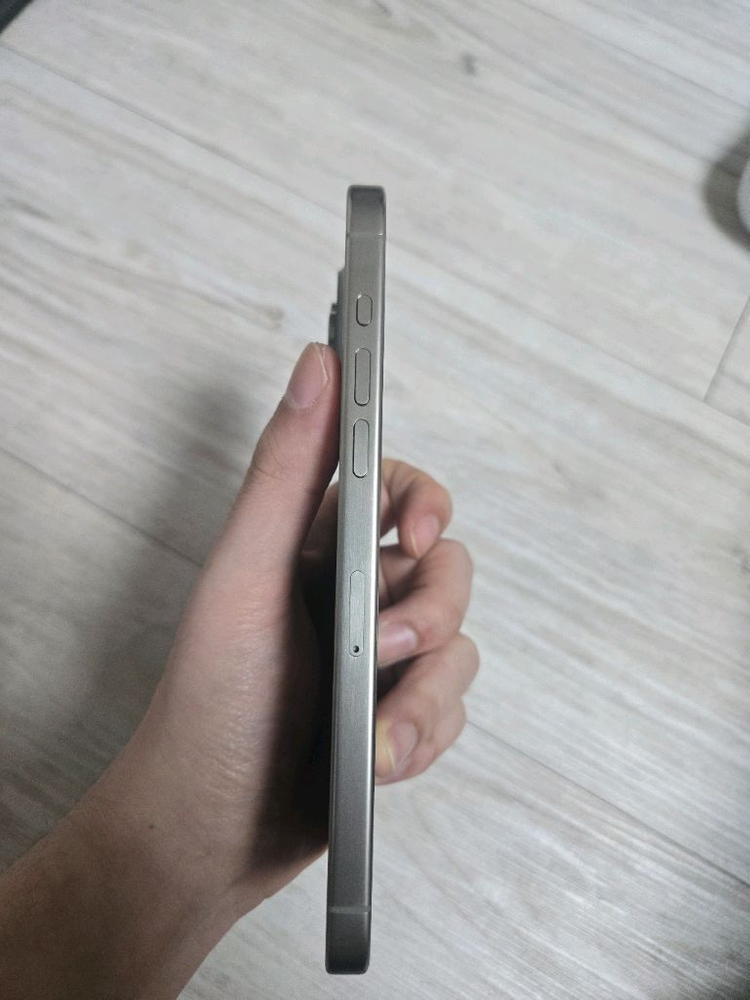 애플케어플러스)아이폰15 프로맥스 1테라 네츄럴 자급제.--4