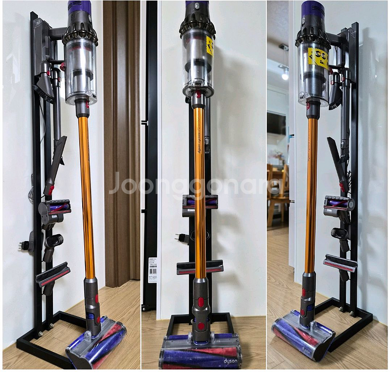 깨끗하게 세척한 다이슨 무선 청소기 V10(롱버전) 풀세트(42분 연속동--0