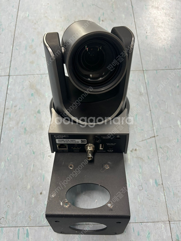 [판매] QSC 큐에스씨 Q-SYS PTZ 12x72 PTZ 카메라 CCTV--0