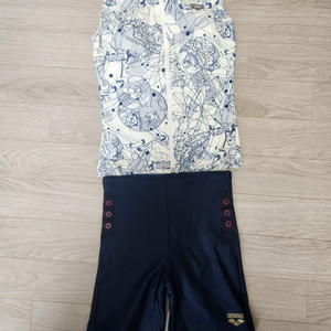 [새상품] 아레나 여성 수영복 세퍼레이트 25FW Birth of Water AS5FWF52L, O / WHNV