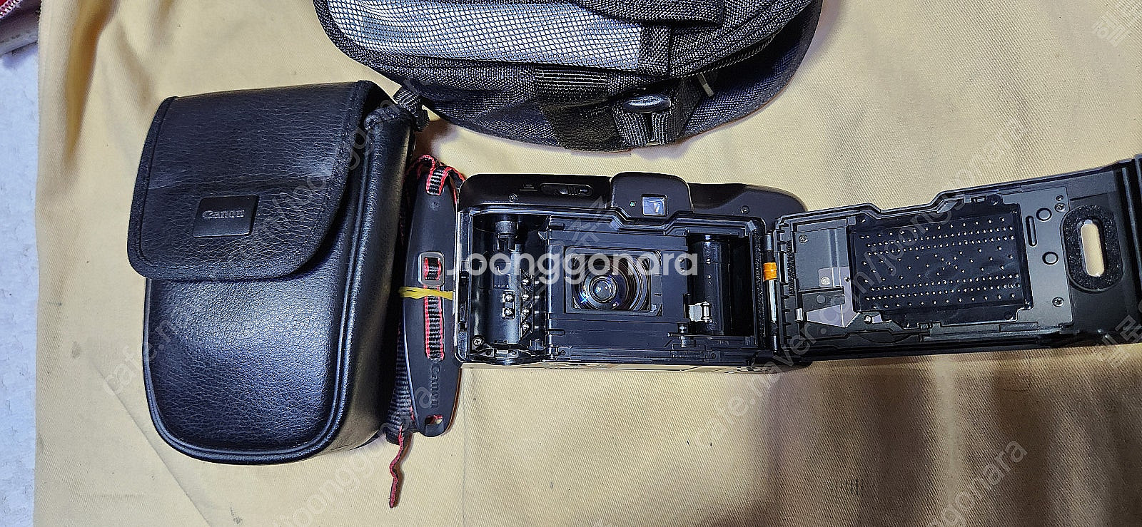 CANON Autoboy SXL(A급), CR123A 2개 전기능ok, 케이스, 캐논가방.--8