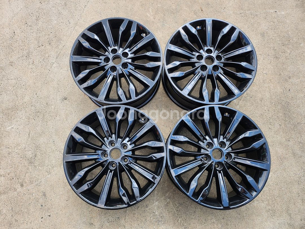 K7 프리미어 19인치 블랙휠 순정휠 중고휠 팝니다--1