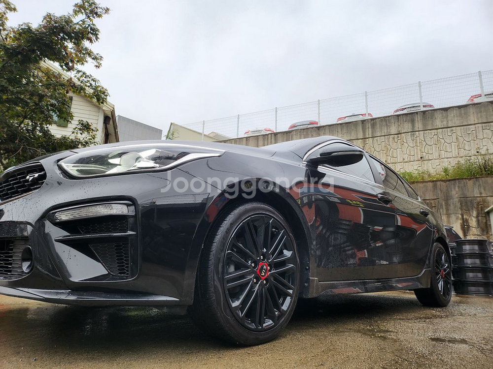 더뉴 K3 GT 18인치 블랙휠 순정휠 중고휠--0