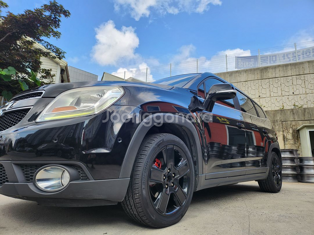 올란도 LTZ 18인치 퍼펙트블랙 블랙휠 순정휠 중고휠 팝니다--0