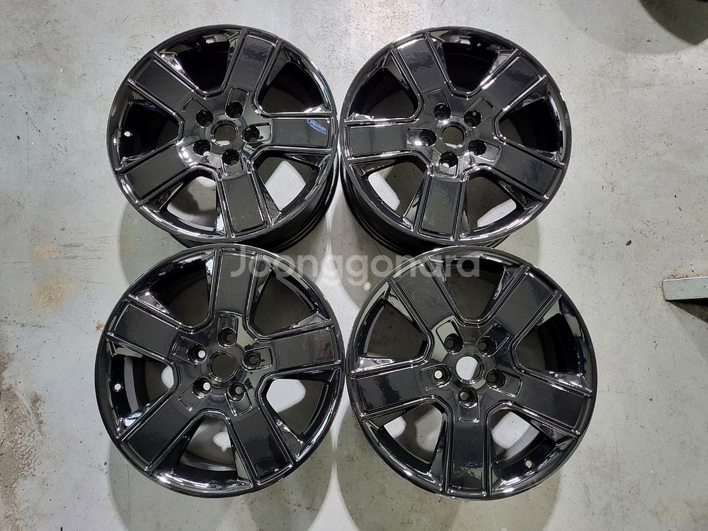 올란도 LTZ 18인치 퍼펙트블랙 블랙휠 순정휠 중고휠 팝니다--1