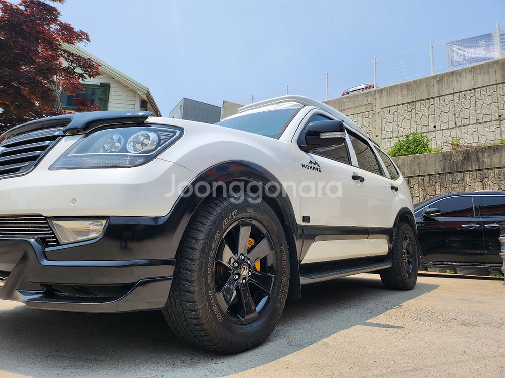 모하비 18인치 블랙휠 순정휠 중고휠 팝니다--0