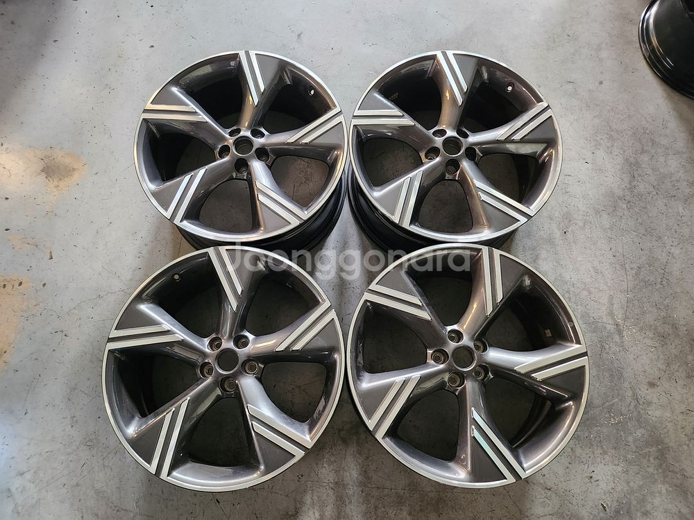 제네시스GV80 22인치 페이스리프트 순정휠 중고휠 판매--0