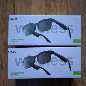 미개봉.스마트 블루투스 선글라스.2개일괄.사진 참고하세요