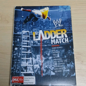 DVD 미국판 WWF WWE 하드코어 사다리 매치 모음집 3디스크 이미지