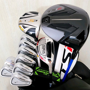 특A급! 남성용 타이틀, 미즈노 골프채 풀세트!