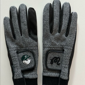 말본 골프 남성 겨울 방한 양손장갑 그레이 24