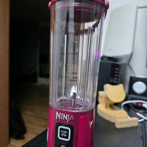 닌자 블라스트 휴대용 무선 블렌더 레드 BC151KR