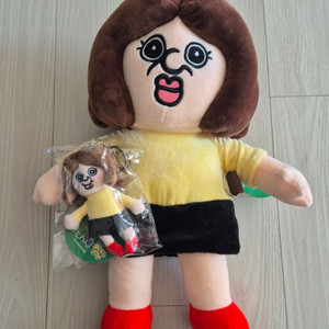 빵빵이 옥지 가방 키링