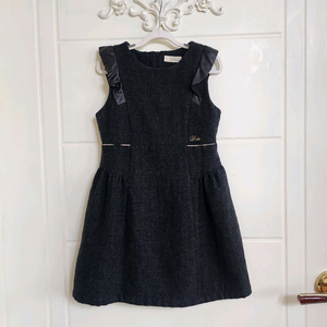 (130호/ 9y) Daks Kids Layered Wool Dress