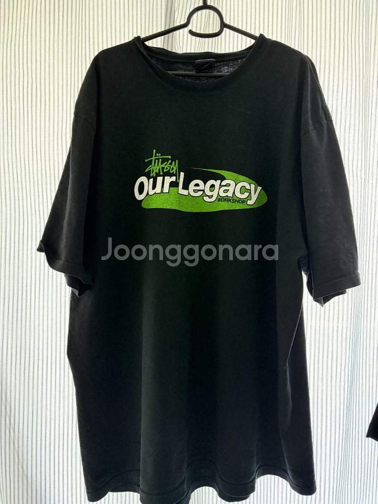 스투시 x 아워레가시 콜라보 티셔츠--5